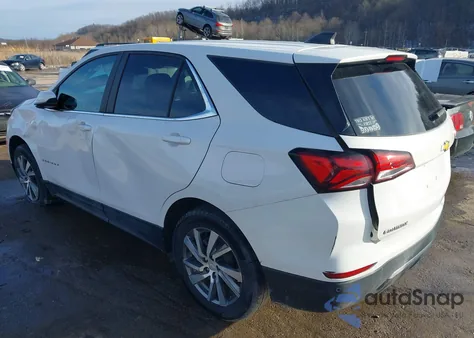 2022 Chevrolet Equinox Awd Lt из США, поврежденный, VIN 3GNAXUEV5NL218769